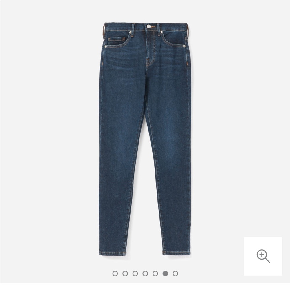 Everlane mid rise skinny jeans sz 28 ankle
